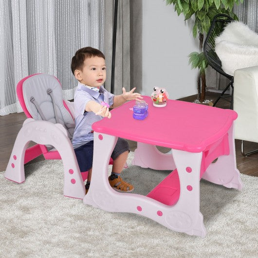 Infant Table and Chair Set Baby High Chair